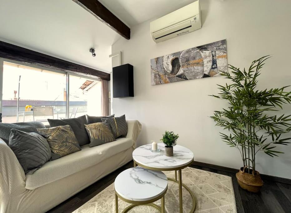 Charme Urbain Sous Les Toits-Terrasse/Clim/Parking Apartment Безие Екстериор снимка